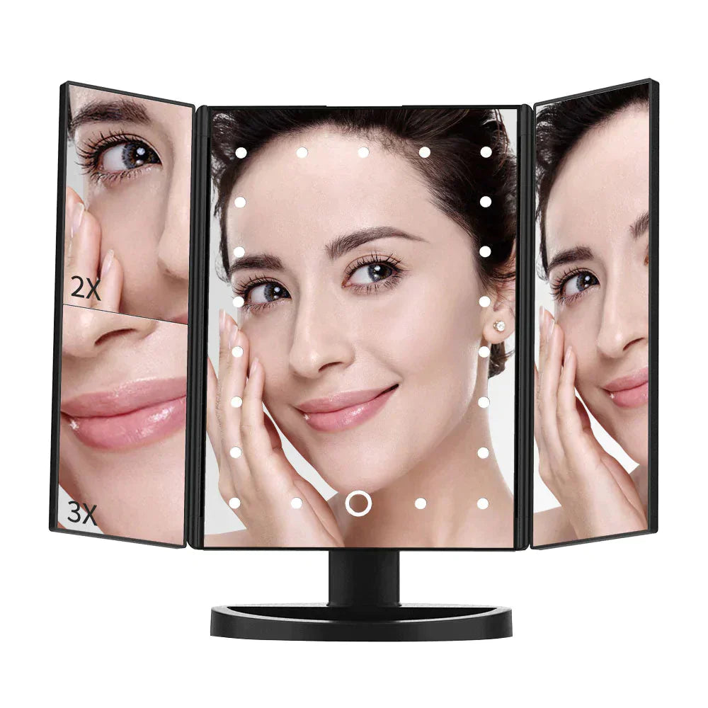 LED Touch Screen Makeup Mirror