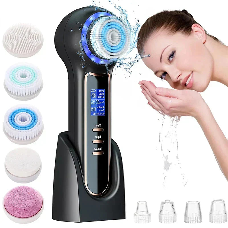 Face Scrubber Exfoliator with LCD Screen