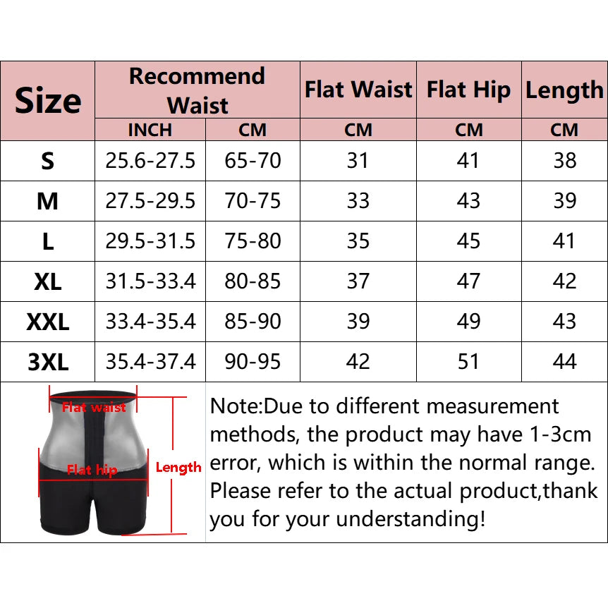 Thermo Sweat Waist Trainer Shorts