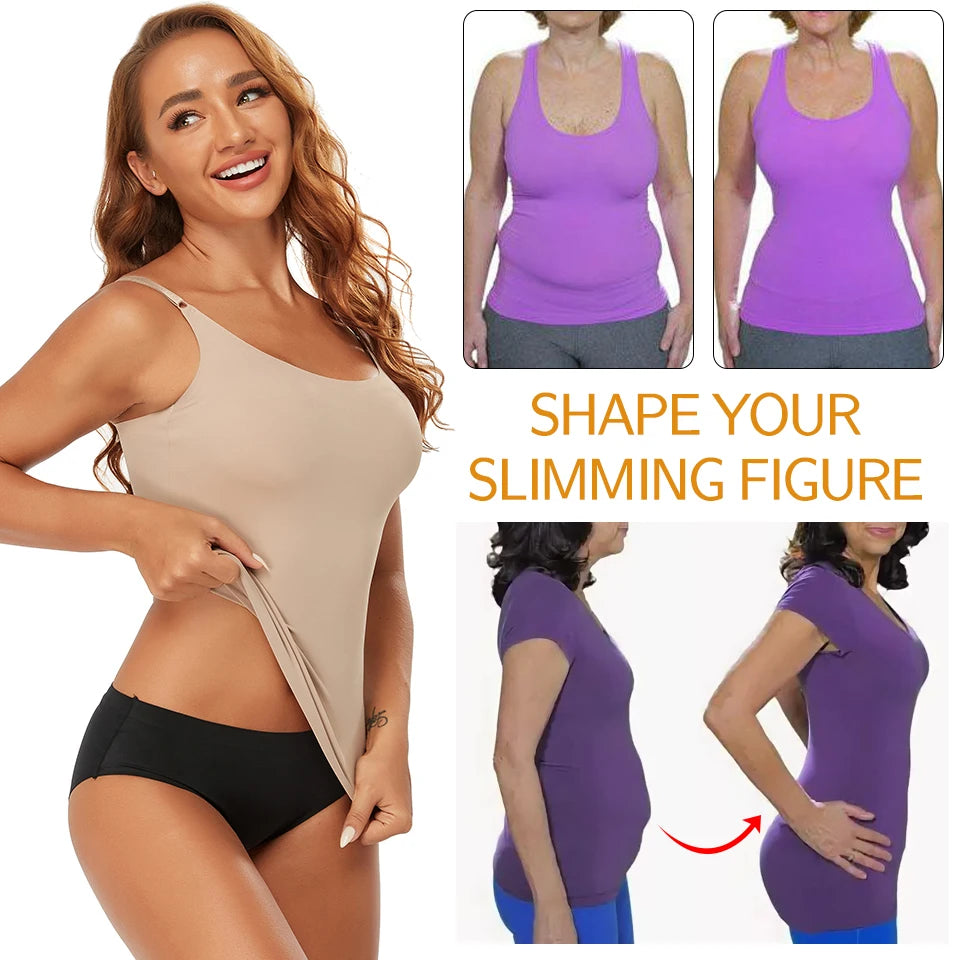 Seamless Tummy Control Shaping Camisole